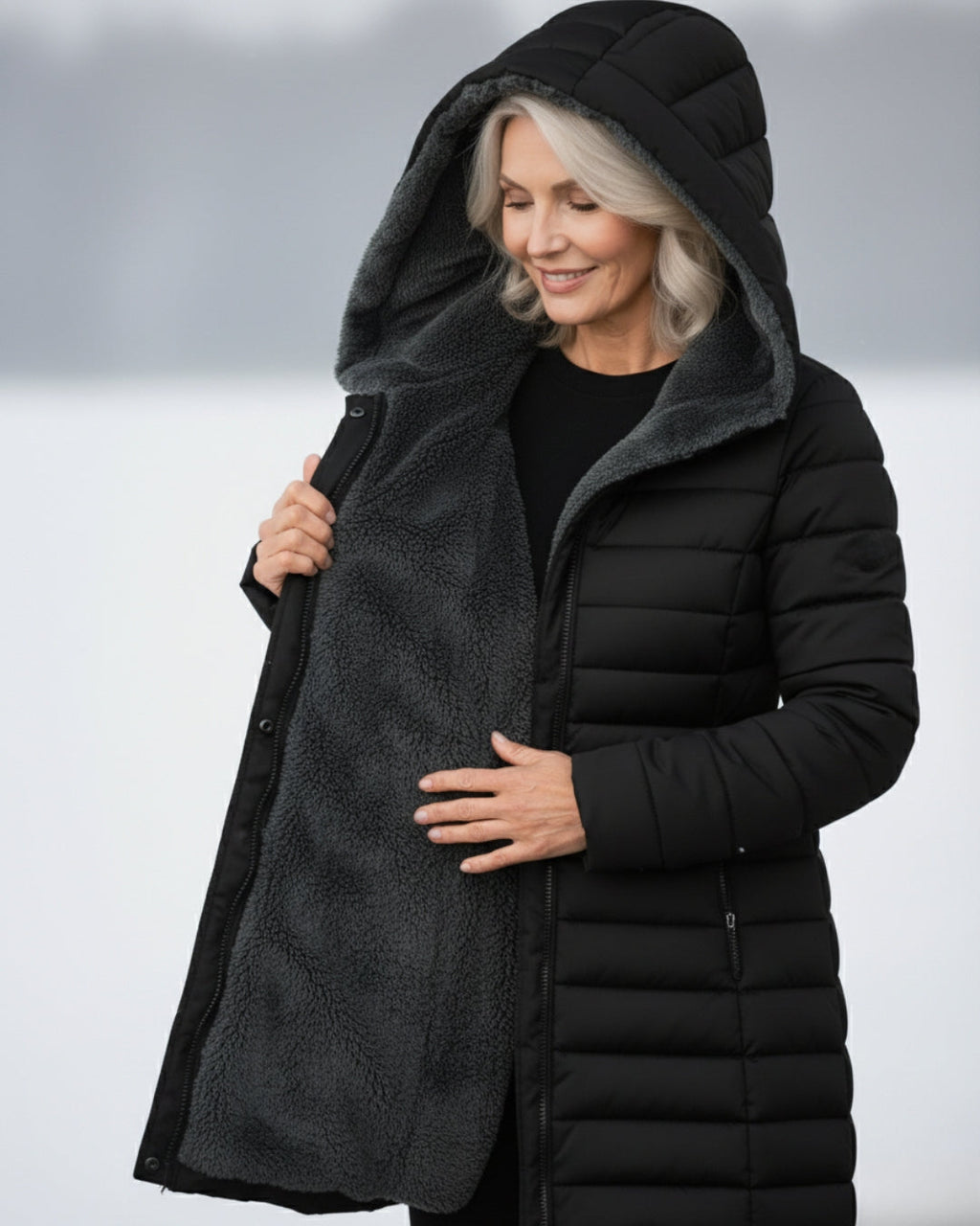 Ardenne | Quilted Winter Hooded Jacket