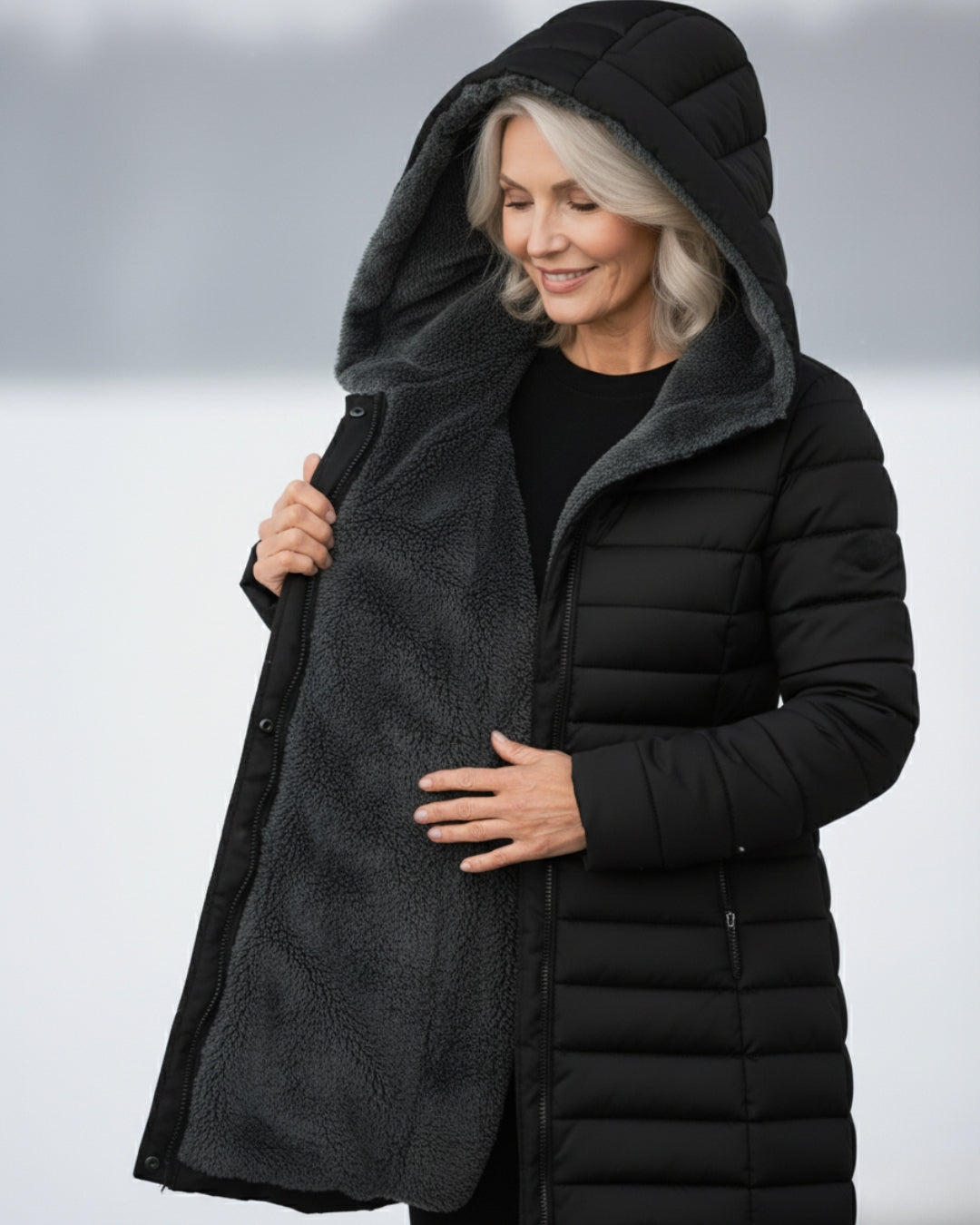 Ardenne | Quilted Winter Hooded Jacket