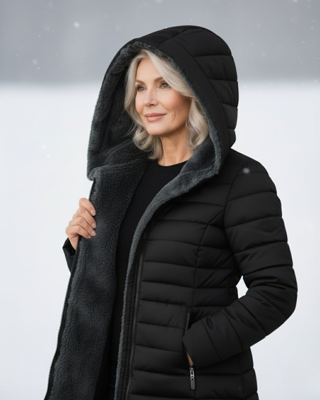 Ardenne | Quilted Winter Hooded Jacket