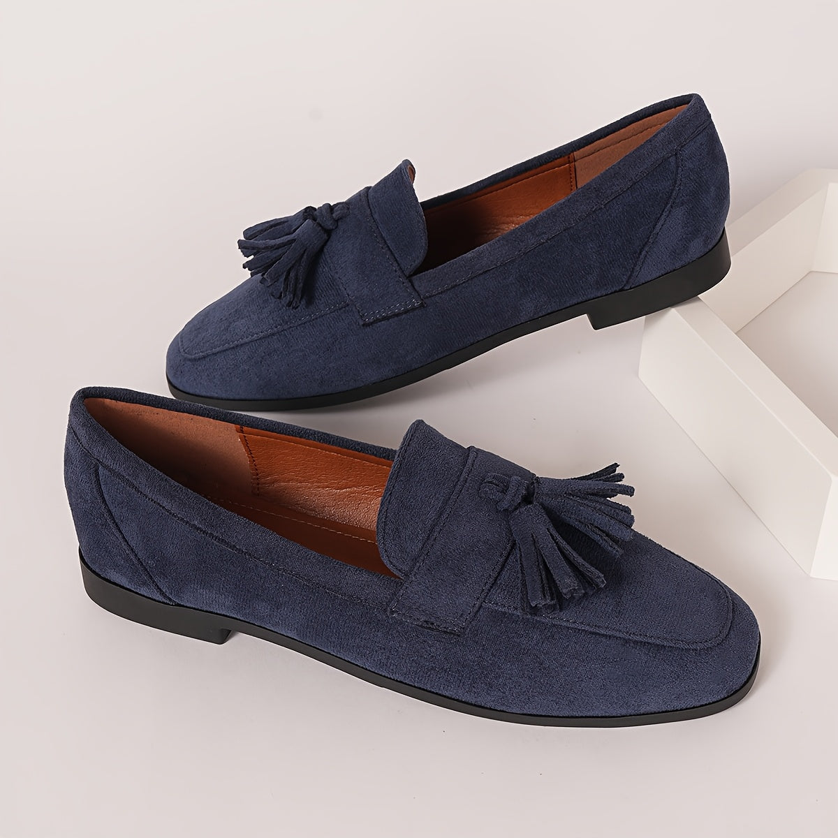 Aurielle | Vintage Tassel Comfort Flats