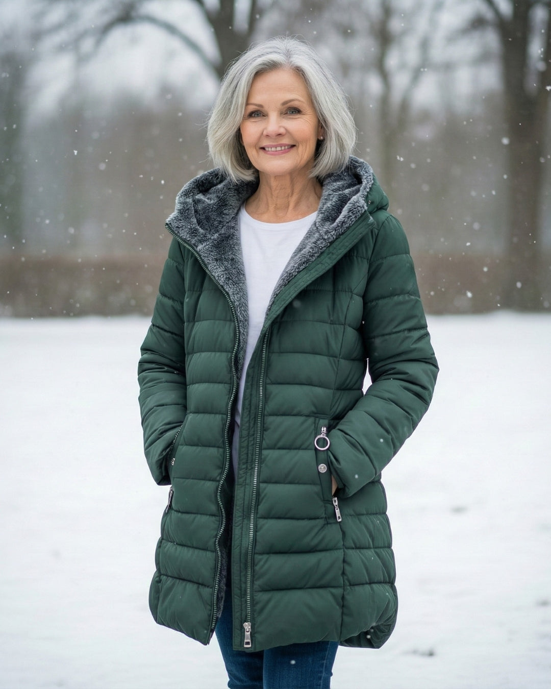 Ardenne | Quilted Winter Hooded Jacket