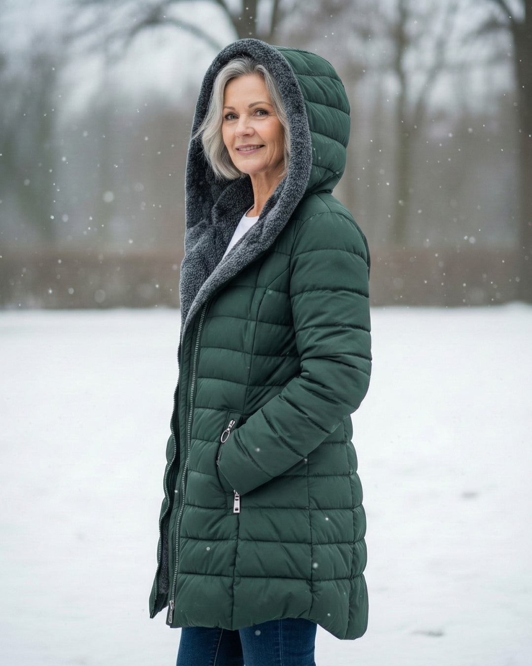 Ardenne | Quilted Winter Hooded Jacket