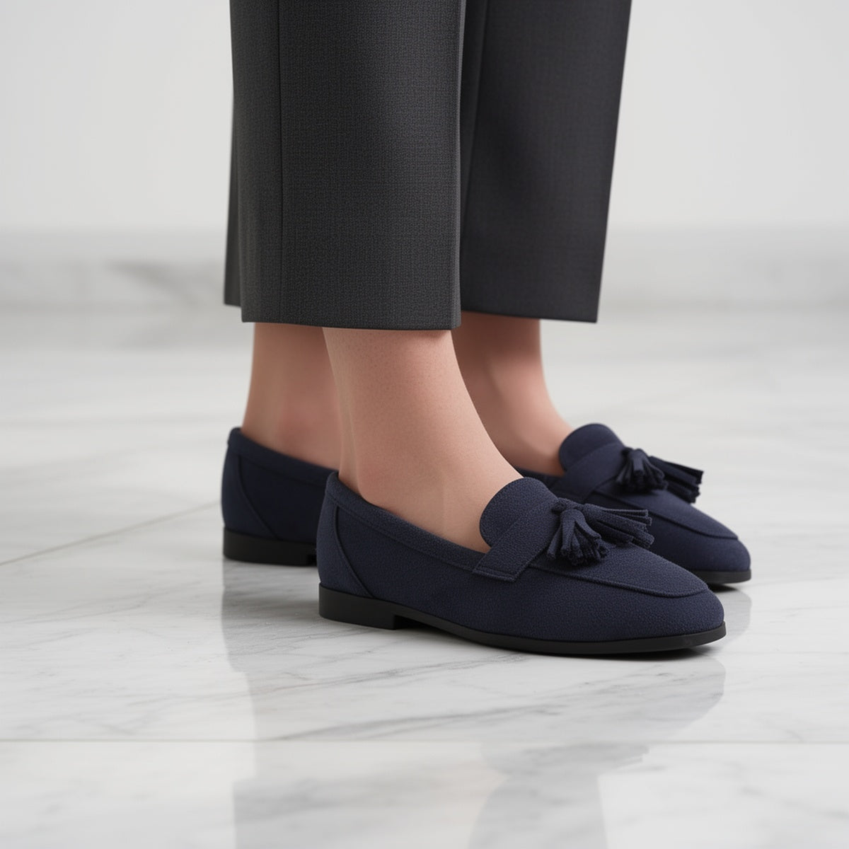 Aurielle | Vintage Tassel Comfort Flats