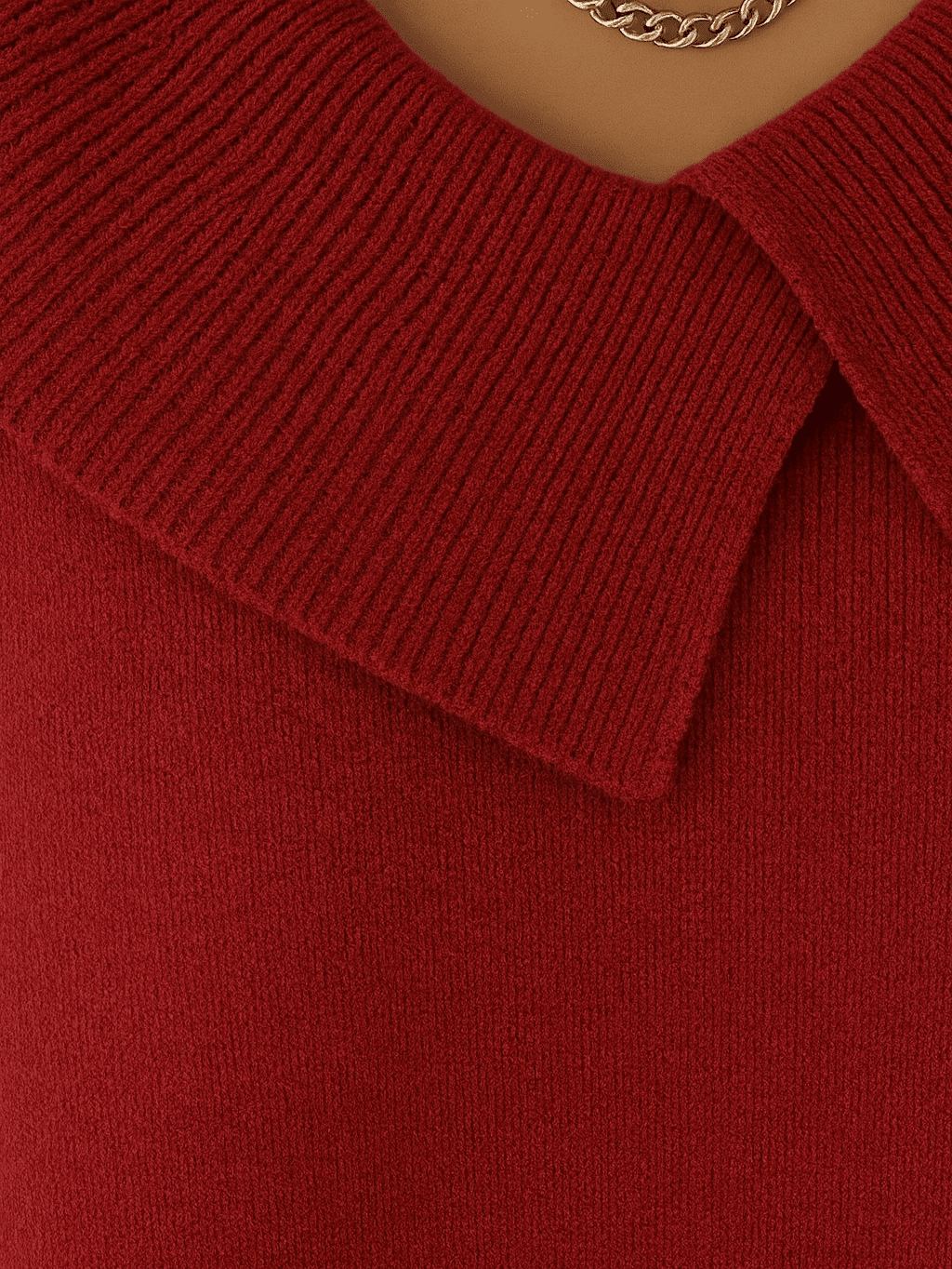 Andora | Warm Soft‑Collared Knit Sweater