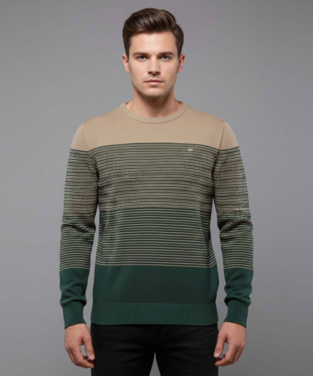 Alaric | Modern Half-Zip Knit Sweater