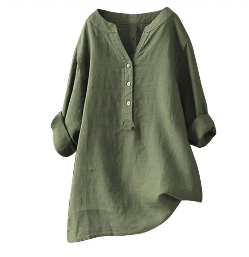 Aoife | Parisian Linen Elegance Dress