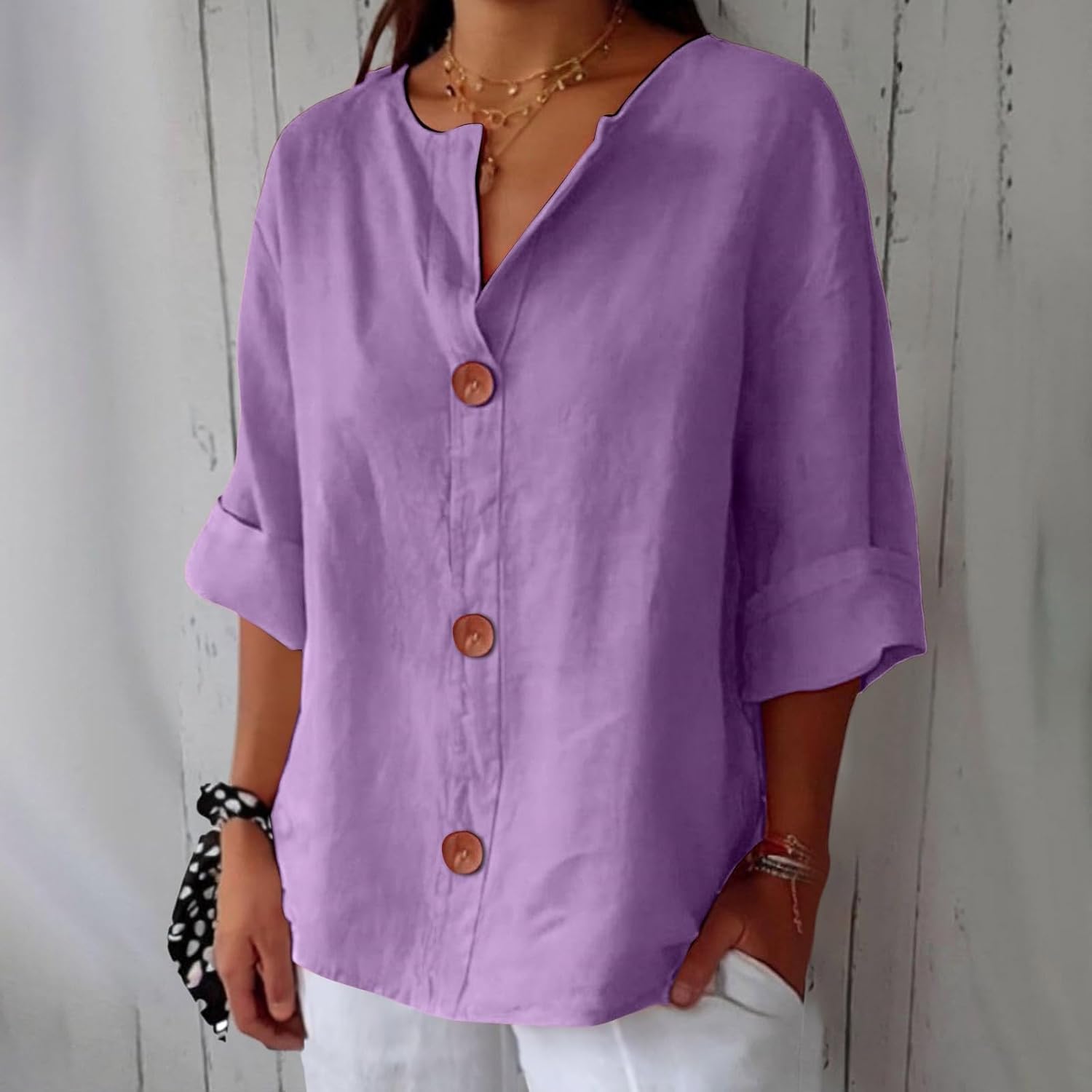 Ciara | Breathable Linen Elegance Shirt