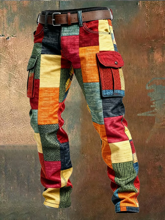 Calden | Street-Style Patchwork Cargo Pants
